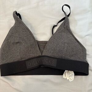 Gilly Hicks Charcoal Bralette